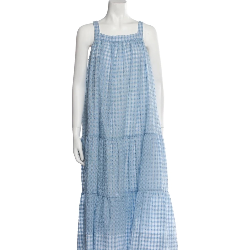 Tanya Taylor blue dress
